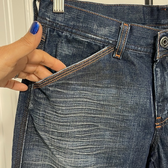 DIESEL RELAXED BOOT CUT SLIGHTLY FLARED DENIM JEANS 100% Cotton Size 30 EUC - Picture 16 of 17